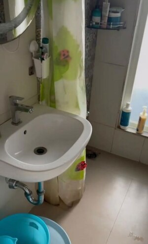 Bathroom in 2 BHK Apartment at Gurukrupa Marina Enclave, Malad West – for Sale