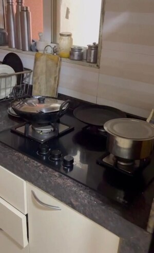 Kitchen in 2 BHK Apartment at Gurukrupa Marina Enclave, Malad West – for Sale
