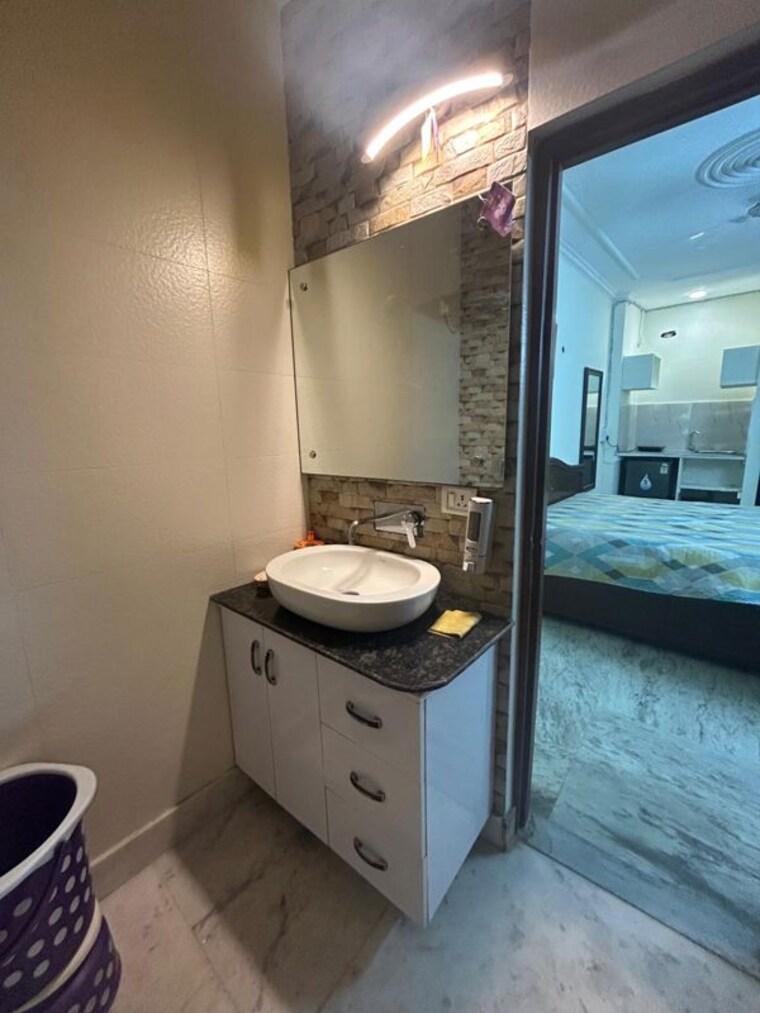 Bathroom, malviya nagar 1 RK 400 Sq.Ft. Builder Floor In Malviya Nagar Delhi 10418632