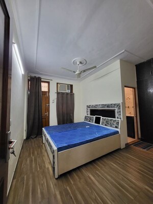 Bedroom in 2 BHK Builder Floor at Malviya Nagar – for Rent