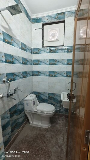 Bathroom in 2 BHK Builder Floor at Shakarpur – for Sale