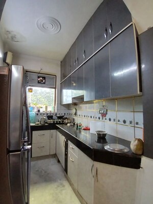 Kitchen in 3 BHK Builder Floor at Spring Field Colony – for Sale
