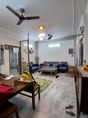 Living Room in 3 BHK Builder Floor at Spring Field Colony – for Sale