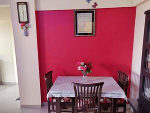Dining area in 2 BHK Apartment at Dahivali – for Rent