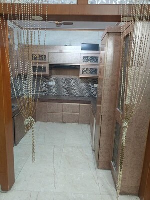 Kitchen in 3 BHK Builder Floor at Spring Field Colony – for Sale