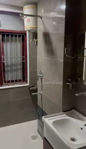 Bathroom in 3.5 BHK Builder Floor at Dlf Phase ii – for Rent