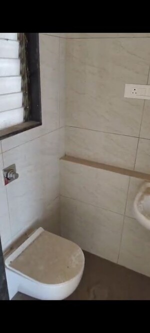 Attached Bathroom in 3 BHK Apartment at Chandak 34 Park Estate, Goregaon West – for Rent