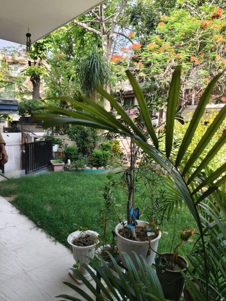Garden, greater kailash ii 3 Bedroom 3600 Sq.Ft. Builder Floor In Greater Kailash ii Delhi 10418750