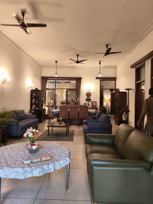 Living Room in 3 BHK Builder Floor at Greater Kailash ii – for Rent