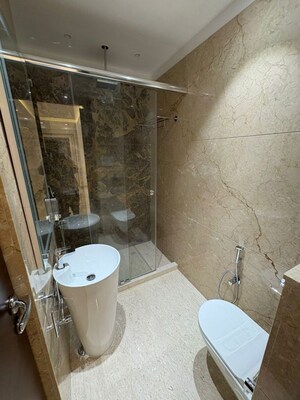 Bathroom in 4 BHK Builder Floor at Saket – for Sale