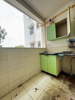 Kitchen in 3 BHK Apartment at Vandana Alpyne, Hsr Layout – for Rent