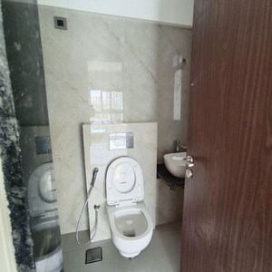 Bathroom in 3 BHK Apartment at Mayfair Breeze, Andheri West – for Rent