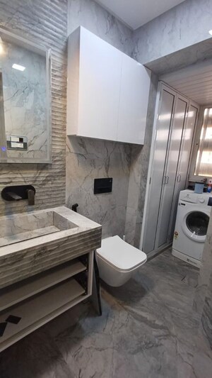 Bathroom in 1 BHK Apartment at K Raheja Raheja Classique, Andheri West – for Rent