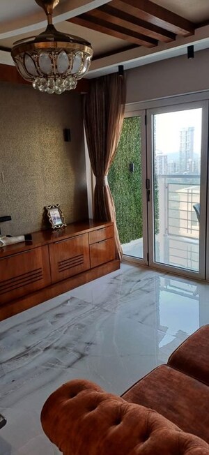 Balcony in 3 BHK Apartment at Sai Shivani Tower, Andheri West – for Rent