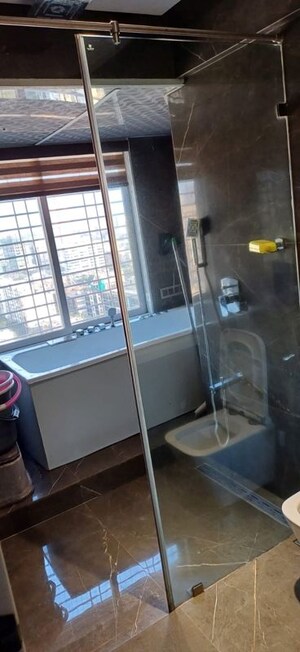 Attached Bathroom in 3 BHK Apartment at Sai Shivani Tower, Andheri West – for Rent
