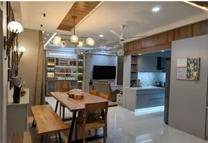 Living Room in 4 BHK Villa at Kollur – for Sale