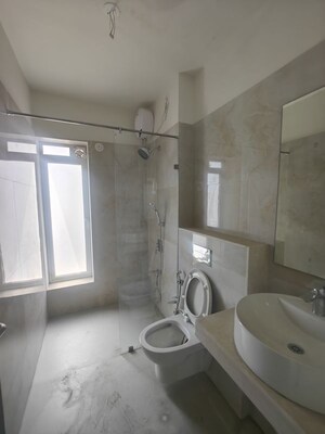 Bathroom in 3 BHK Apartment at Seawoods – for Rent