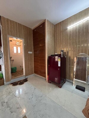 Living Room in 1 RK Builder Floor at Chattarpur – for Rent