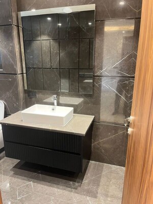 Bathroom in 3 BHK Builder Floor at Hauz Khas – for Rent