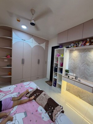 Bedroom in 4 BHK Apartment at Kalpataru Jade Residences, Baner – for Rent