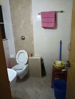 Bathroom in 1 BHK Builder Floor at Miracle Apartments, Btm Layout – for Rent