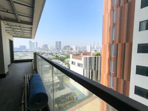 Balcony in 4 BHK Apartment at Sri Fortune Sonthalia Sky Villas, Kokapet – for Rent