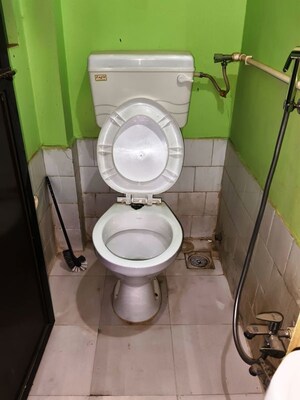 Bathroom in 1 RK Apartment at Vinayguru CHS, Dombivli East – for Rent