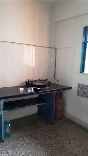 Kitchen in 1 RK Apartment at Hari Darshan CHS, Dombivli East – for Rent