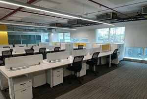 Team Area in  Office Space at Dynasty Business Park, Andheri East – for Rent