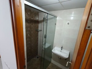 Bathroom in 3 BHK Apartment at Crown Whistling Woods, Kokapet – for Rent