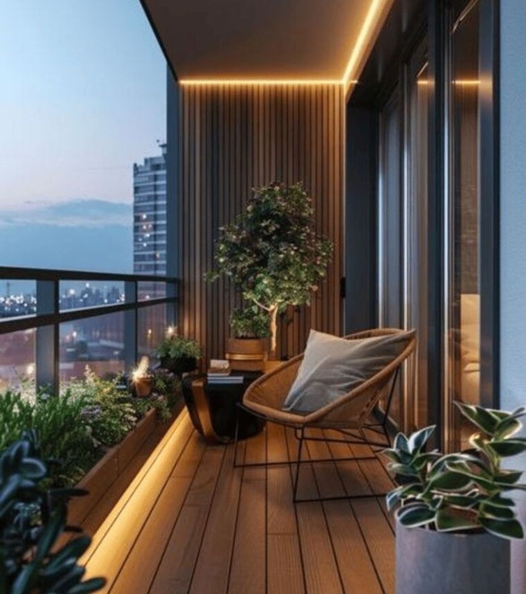 Balcony, elite-epitome 3 Bedroom 1800 Sq.Ft. Apartment In Bannerghatta Road Bangalore 10418967