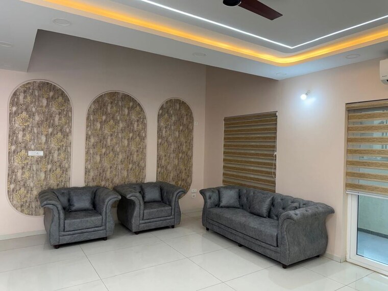 Living Room, rajapushpa-green-dale 4 Bedroom 4100 Sq.Ft. Villa In Tellapur Hyderabad 10418953
