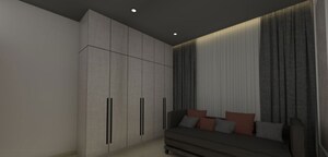 Living Room in 4 BHK Apartment at Aurobindo Kohinoor, Serilingampally – for Rent