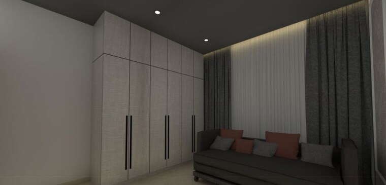 Living Room, aurobindo-kohinoor 4 Bedroom 3500 Sq.Ft. Apartment In Serilingampally Hyderabad 10418985