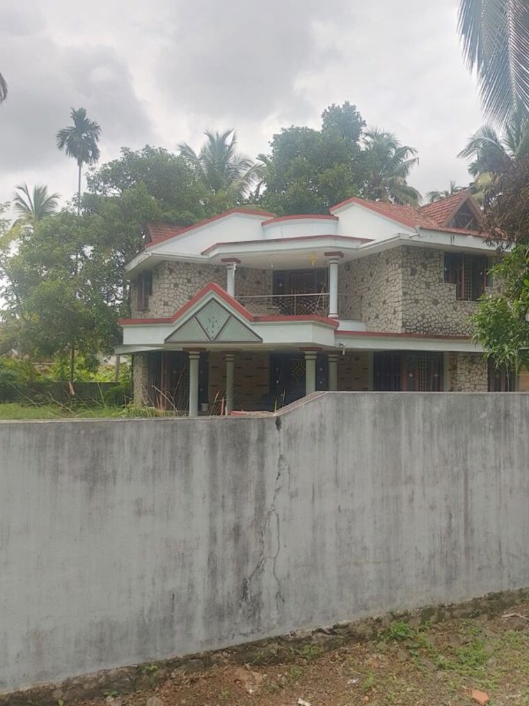 Exterior View, chiyyaram 4 Bedroom 3000 Sq.Ft. Independent House In Chiyyaram Thrissur 10414358