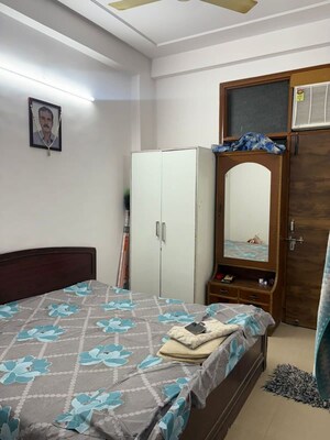 Bedroom in 2 BHK Builder Floor at AJS Heights, Indrapuram – for Rent