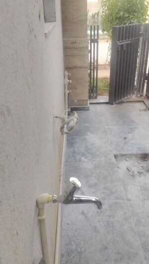 Bathroom in 4 BHK Villa at Vertex Kingston Park, Nallagandla – for Rent