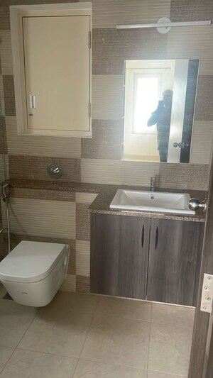 Bathroom in 2 BHK Apartment at Karle Vario Homes, Hebbal – for Rent