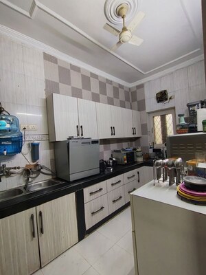 Kitchen in 3 BHK Builder Floor at Shivalik Colony – for Sale
