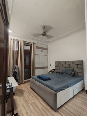Bedroom in 3 BHK Builder Floor at Shivalik Colony – for Sale
