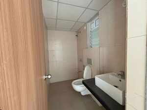 Bathroom in 3 BHK Apartment at Godrej Emerald, Ghodbunder Road – for Rent