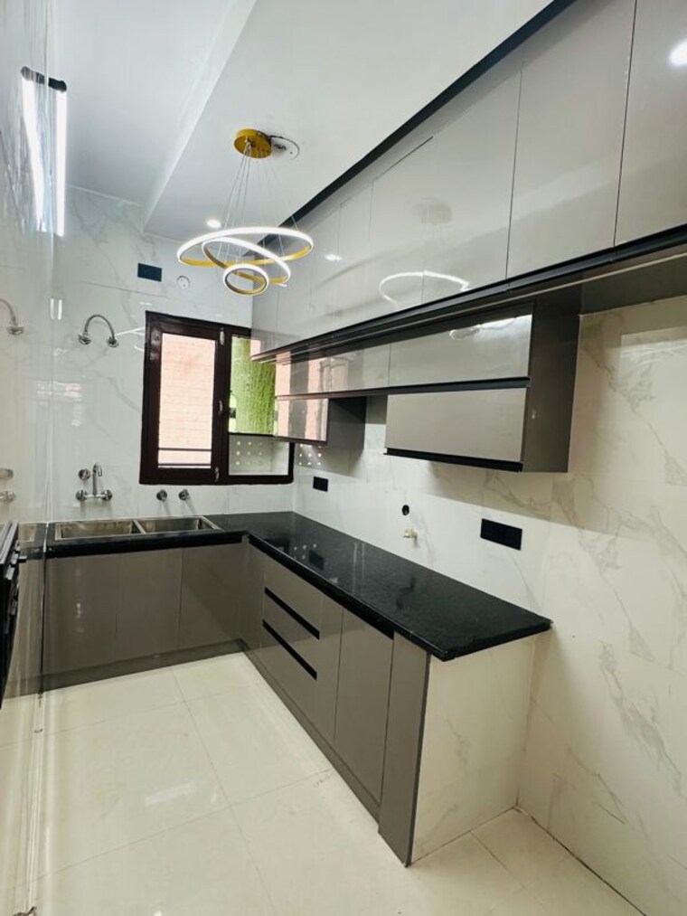 Kitchen, preet colony 3 Bedroom 1250 Sq.Ft. Builder Floor In Preet Colony Zirakpur 10419122