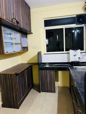 Kitchen in 1 BHK Apartment at Bunty Mayur Kilbil, Dhanori – for Rent
