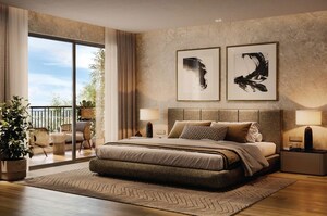 Bedroom in 4 BHK Apartment at Sobha Crescent, Sector 63a – for Sale