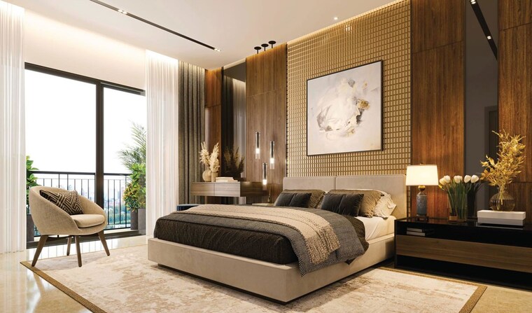 Bedroom, sobha-crescent 4 Bedroom 2966 Sq.Ft. Apartment In Sector 63a Gurgaon 10419128