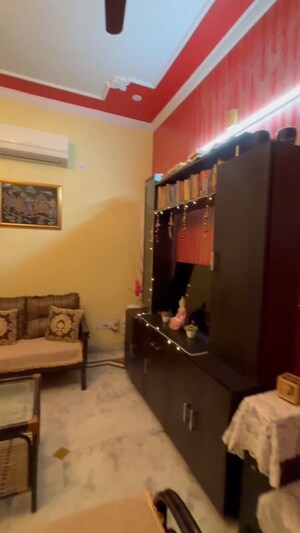 Living Room in 3 BHK Builder Floor at Mansarover Garden – for Sale