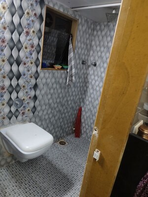 Bathroom in 1 BHK Apartment at Subhash Nagar – for Sale
