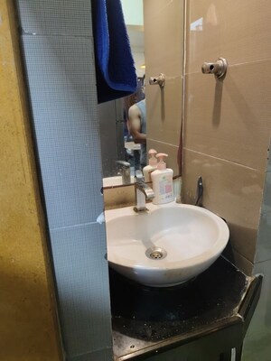 Bathroom in 1 BHK Apartment at Subhash Nagar – for Sale