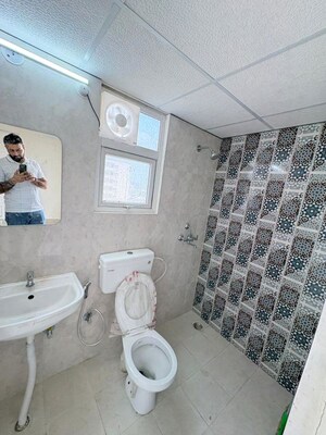 Bathroom in 2 BHK Apartment at Signature The Millennia 3, Sector 37d – for Rent