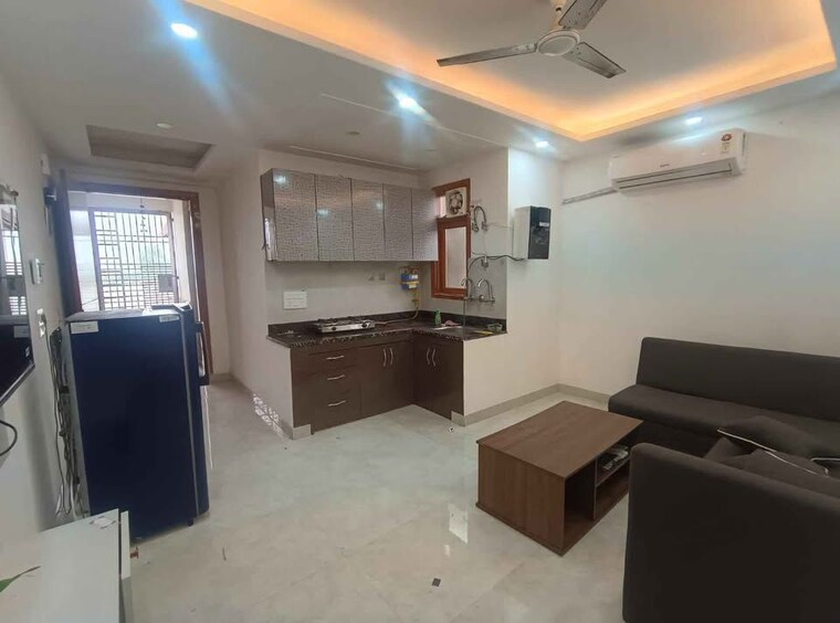 Living Room, malviya nagar 1 Bedroom 50 Sq.Yd. Builder Floor In Malviya Nagar Delhi 10419176